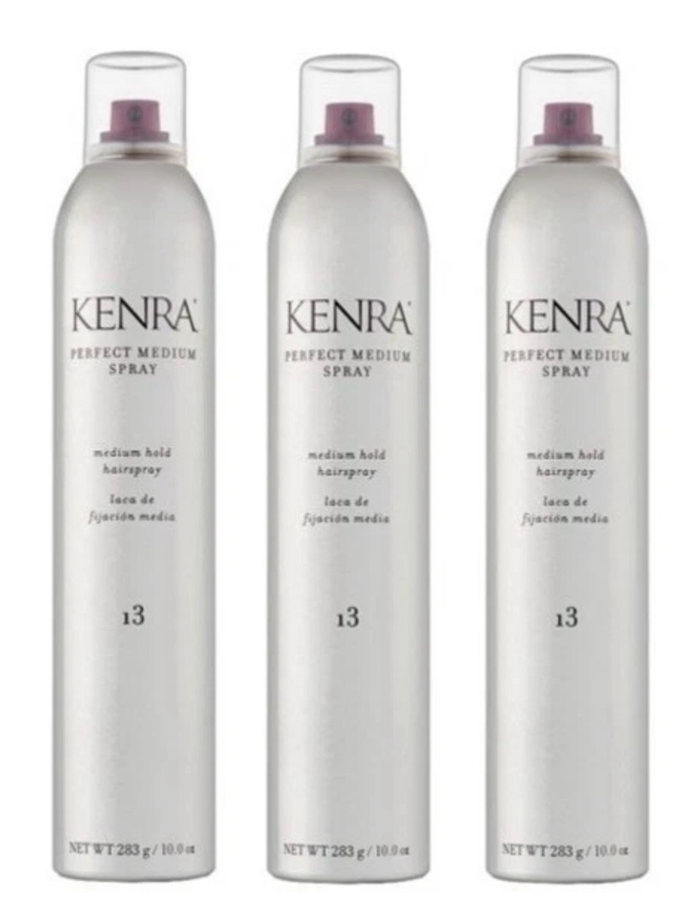 Kenra Perfect Medium Spray 13 - Medium Hold Hairspray (Silver)